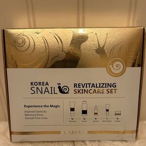 Laikou Gold Revitalizing Snail Skincare Set